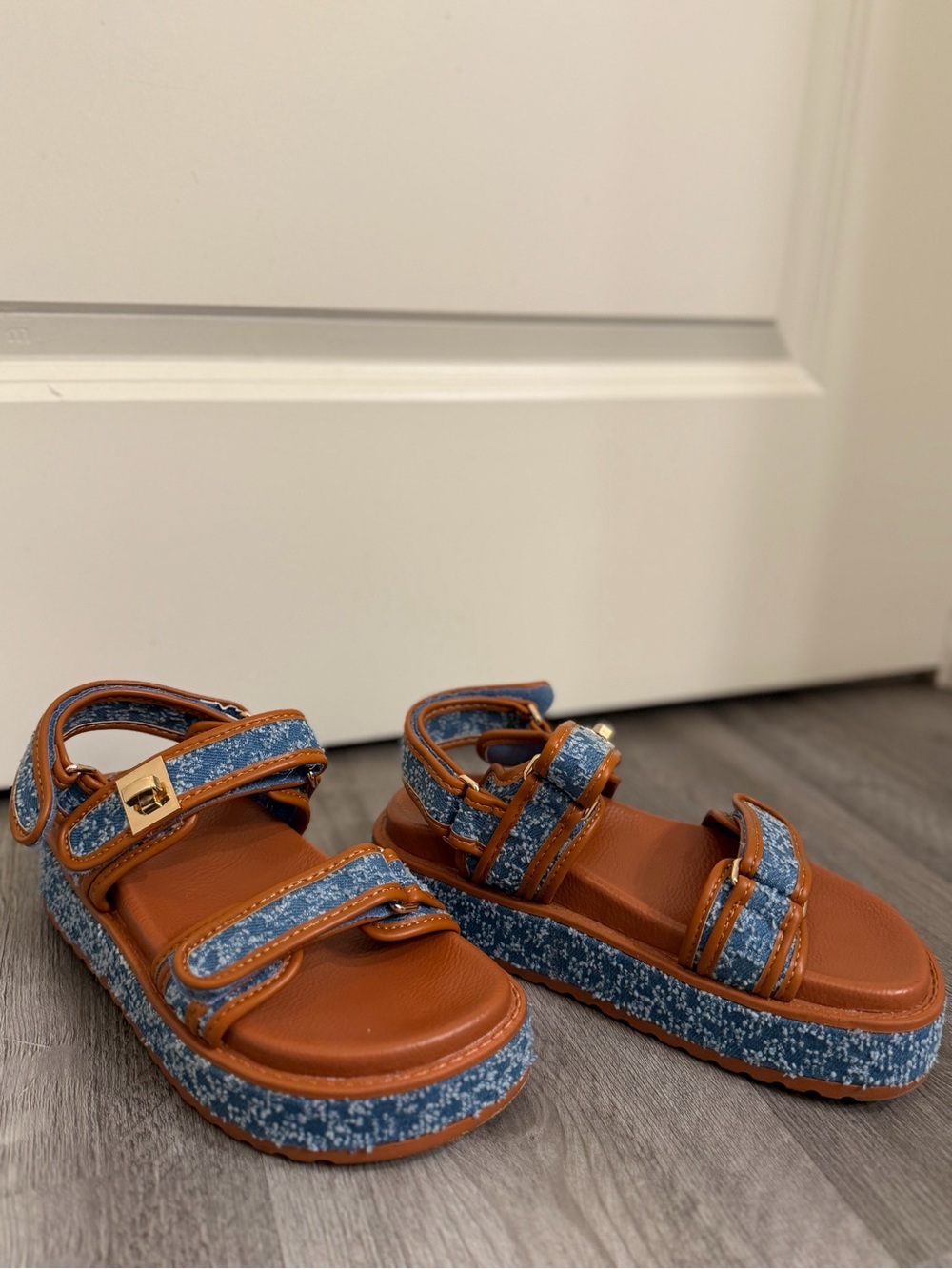 Women’s Tan Project Cloud Platform Sandals